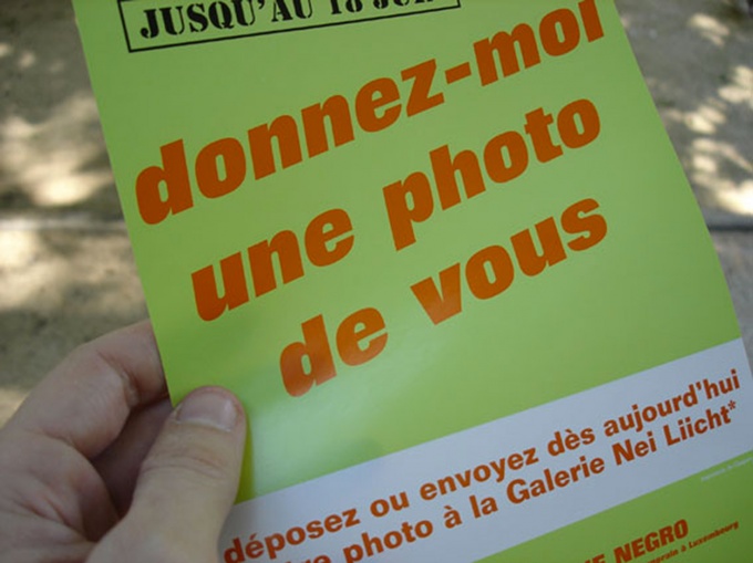'donnez-moi une photo de vous'
