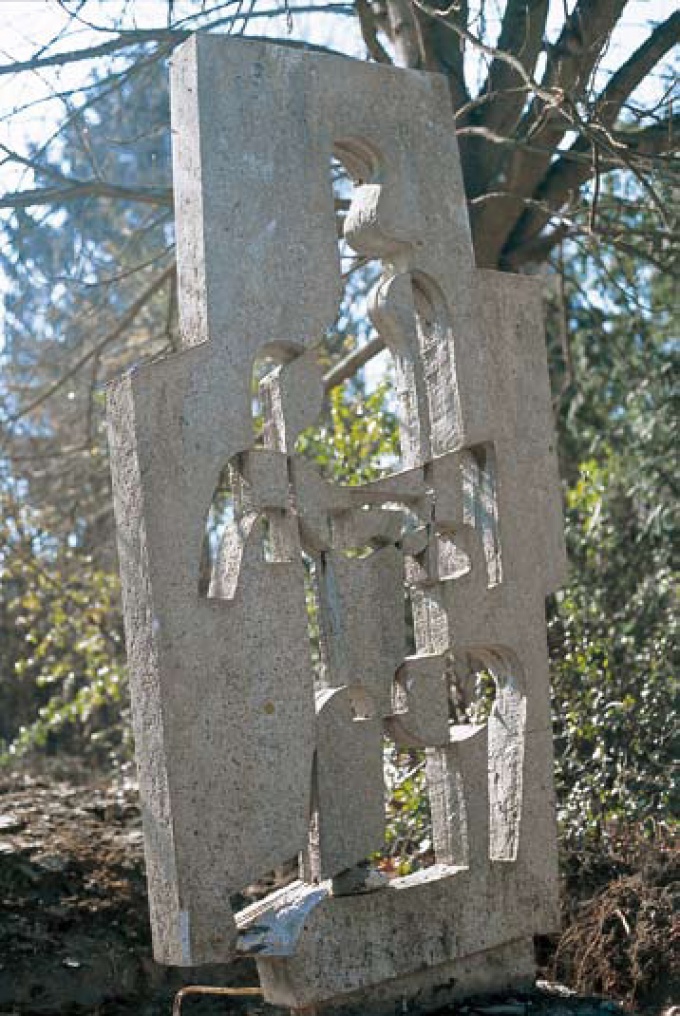 Sculpture en béton